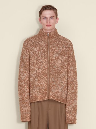 Holzweiler Emplify Zip Cardigan - Brown - Men's - Small