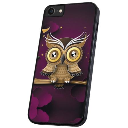 iPhone 6/7/8 Plus - Cover/Mobilcover Lysbrun Ugle