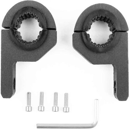 Universaali työvalon asennuskiinnike 25mm-30mm sumuvalon turvakaaren puskurin pidike asennuskiinnike maastoajoneuvoon autoon