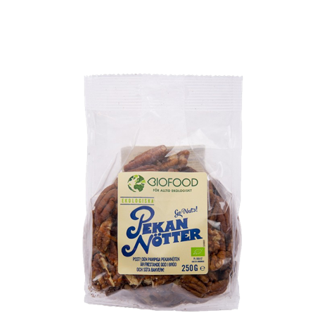 Biofood Pekannøtter 250 g