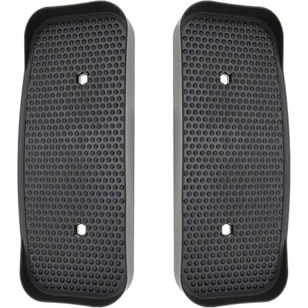 1 par elliptiske fitnesspedaler, plastik fitnessudstyrs tilbehør, kompatible med XS Sports Cross Trainer, sort