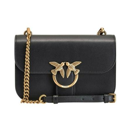 Pinko, Cross Body Bags Zwart, Dames, Maat:ONE Size