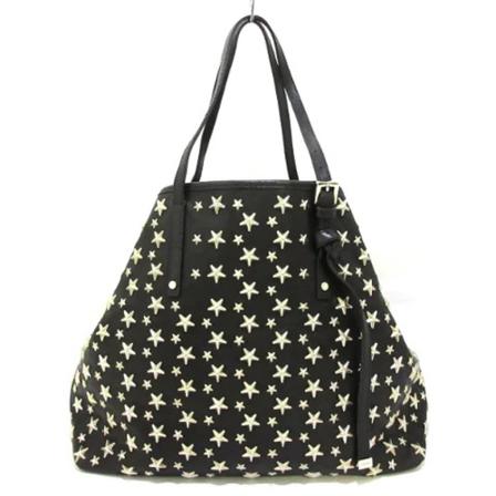 Jimmy Choo Pre-owned Pre-ownedLeatherTotes , Zwart , Dames , Maat: ONE Size Vintage Tassen