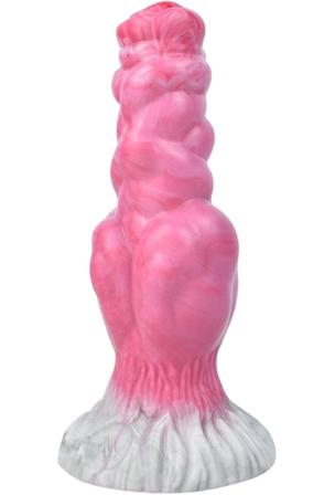 Pink Alien Pome Dildo 20 cm Dragon dildo - Blushme.se