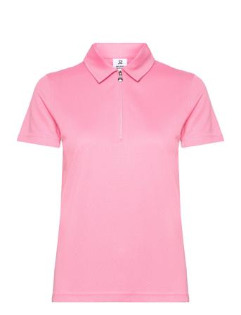 Peoria Ss Polo Shirt Daily Sports Pink