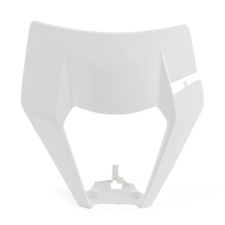 Tablica pod Numer Acerbis Enduro Biała - KTM 500 EXC-F 2017-2019