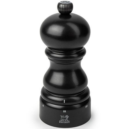 Peugeot Paris u'Select Z saltkvern 12 cm, silkematt svart