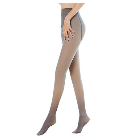 Tykke Varme Strømper Ensfarvede Lignende Hud Varme Leggings Varme Leggings
