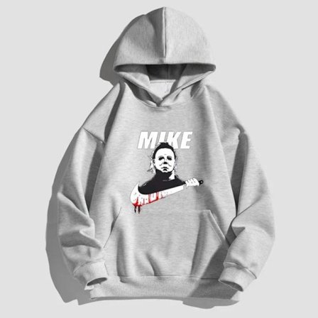 Halloween Michael Myers Hættetrøje Mænd Kvinder Horrorfilm Hip Hop Hættetrøjer Sweatshirts Jakker Pullover Fleece Sweater Mærke Tøj