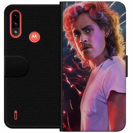 Motorola Moto E7 Power Plånboksfodral Stranger Things - Eddie