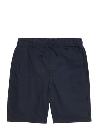 Linen Short Navy Lyle & Scott