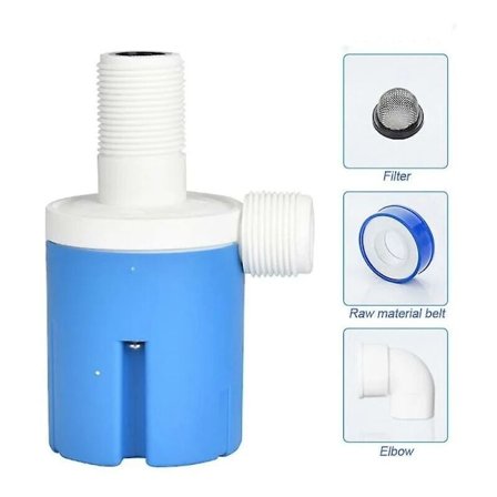 Svømmepølsniveau regulator, Vand flydeventil Praktisk kontrol af vandniveau med automatisk flyder normal Eaustyle niveau