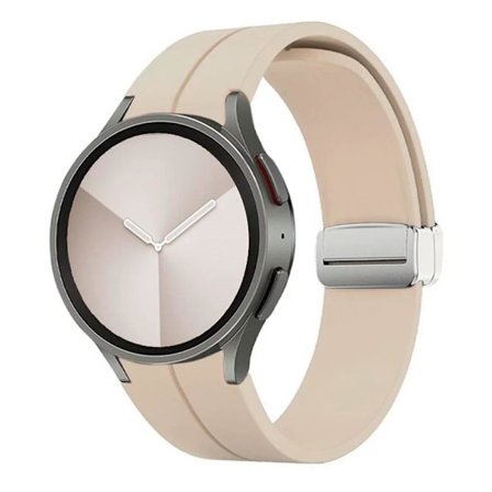 20 mm silikon sportband utan glipa till Samusng Galaxy Watch 6 5 4 40 mm 44 mm/ Watch 5 Pro 45 mm/ Galaxy 6 Classic 43 mm 47 mm/ Galaxy 4 Classic 42 