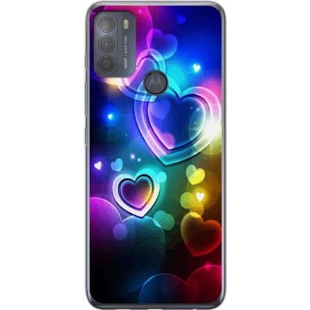 Yhteensopiva Puhelinkuori Motorola Motorola Moto G50 NeonRakkaus