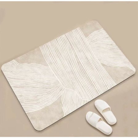 Absorberande badmatta, badrumsmatta 16''