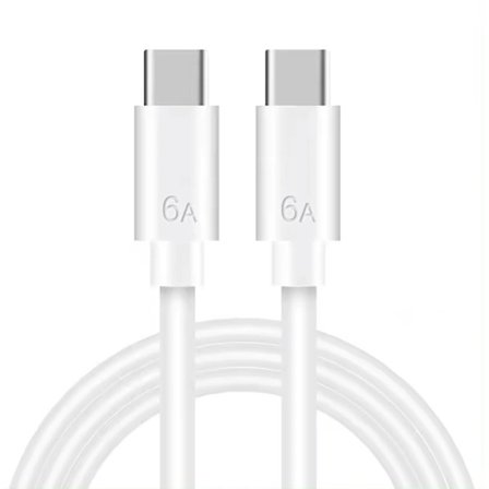Supertilbud til lav pris! Kompatibel med Samsung Galaxy S24 - 25W Hurtigoplader - 3 METER - USB-C til USB-C - HVID hvid white