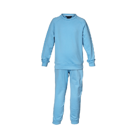 ISBJÖRN of Sweden Panda Chill Sweater & Pant 134cl-176cl T-shirts toppar Unisex Blå 158/164