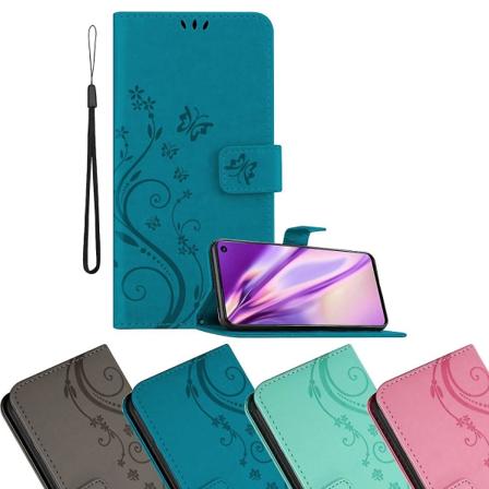 2024 Samsung Galaxy S10 5G dekselveske - med blomstermønster og stativfunksjon og kortspor