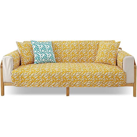 Nojatuolin suoja sohvan heitto liukumaton sohvan heitto 1 kpl keltainen