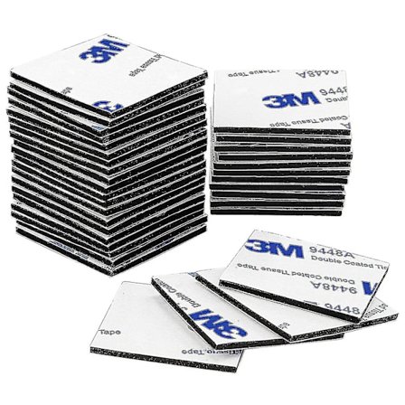 3M selvklæbende skum puder, dobbeltklæbende puder, stærk monterings tape, 40x40mm, 150 stk gave