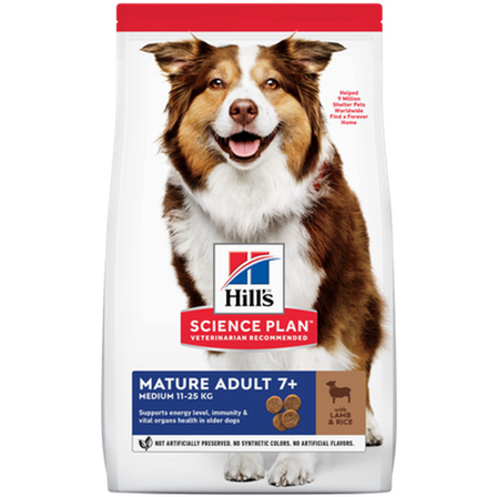 Hills Science Plan - Mature 7+ Lamb 14 kg - Hund - Hundefôr & hundemat - Tørrfôr for hund - ZOO.no
