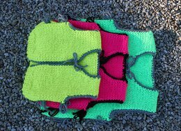 Strikkeoppskrift Vest - Svarta Fåret