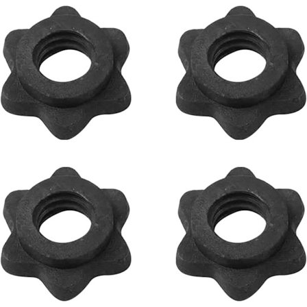 4 stk. Hantel Hex-muttere, Sekskantede strammeskruer, Skrue