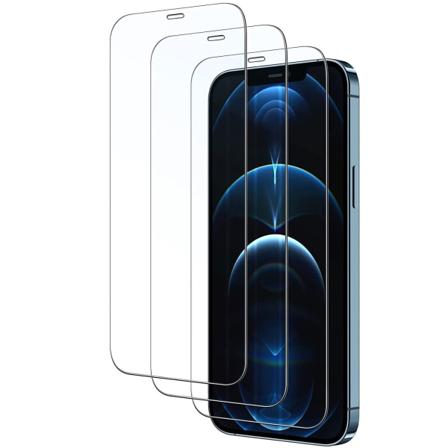 3-Pack - iPhone 12 Mini - Skjermbeskytter i herdet glass