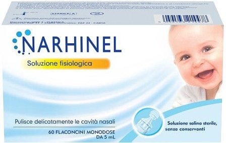 Narhinel Soluzione Fisiologica Per Aspiratore Nasale 60