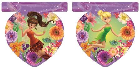 Disney Fairies Flaggbanner med 9 flagg