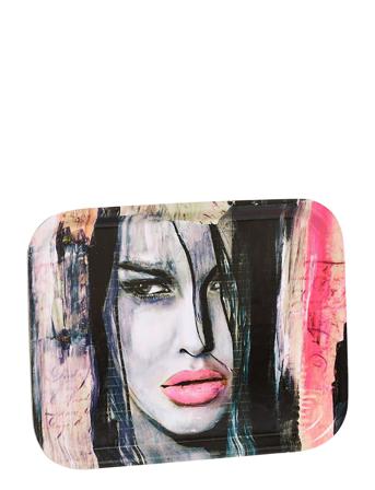 Tray 27X20 Cm Wild Woman Deco Patterned Carolina Gynning