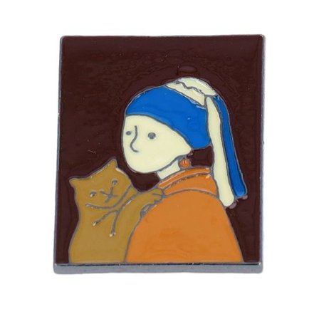 Cap Pins - Multi Tillbehör - Famous Artist Metal Enamel Pin @ Hatstore