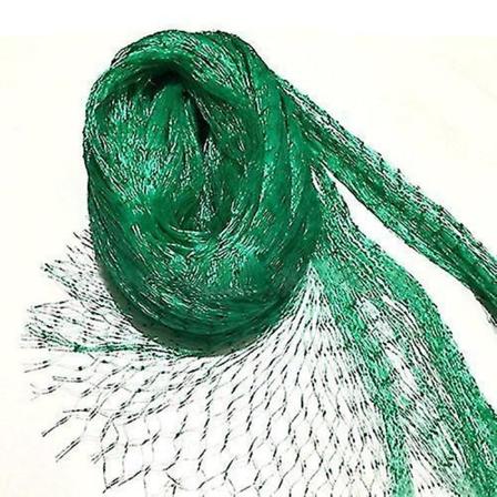 4x10m grønn hagenett, fuglenetting dam plantenett for beskyttelse av frukttre Grønnsakslapp Blomster Avlinger