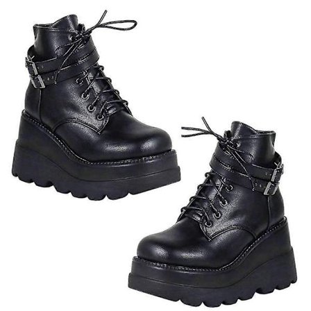 Naisten mukavat saappaat Lämpimät saappaat Mukavat paksupohjaiset lyhyet saappaat 1 pari [D]