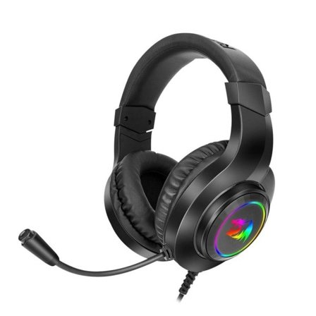 RGB Gaming Hovedtelefon Surround Lyd Computer PC Headset Øretelefoner Mikrofon