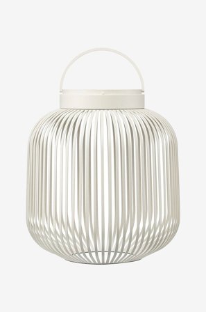 Blomus - LED-lampa Lito M 30,5 cm - Grå - Uppladdningsbara lampor - Från Homeroom