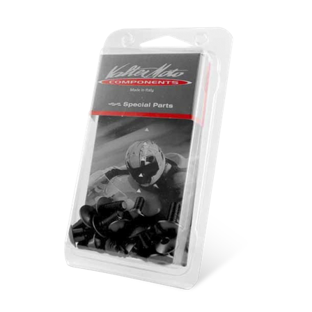 Śruby do Owiewek Valter Moto Czarne - Kawasaki Ninja 300 ABS 2013-2016