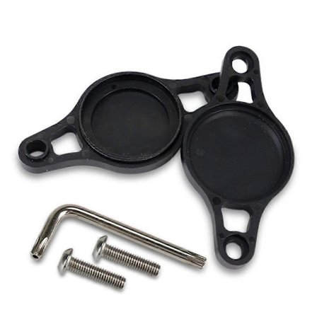 GPS-tracker for sykkel for skjult overvåking, sikkerhetsskruer i rustfritt stål for robust sikkerhet