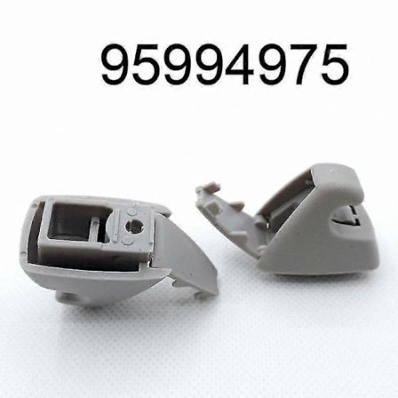 2 kpl aurinkolipan pidikekoukku tukikiinnikkeelle Regal Gt Gm Chevrolet Aveo Opel 95994975 Cruze Sonic Spark Auto Autotarvikkeet - Aurinkolipat