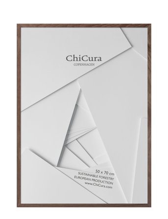 ChiCura Wooden Frame - 50X70Cm - Acrylic - Brown - 50X70CM