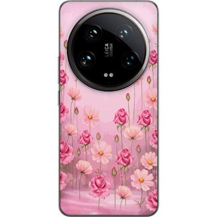 Yhteensopiva Puhelinkuori Xiaomi 14 Ultra Petal Reverie Soft Blush