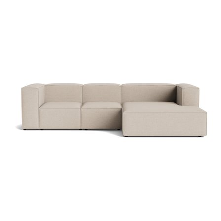 Lissabon chaiselong sofa, højrevendt | 300cm - Danubio Beige - 300x170x72 - Sofa, chaiselong