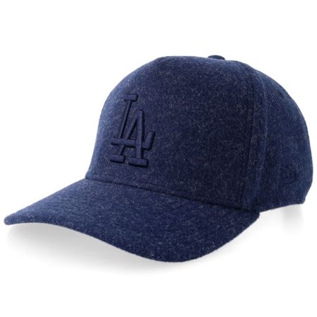 New Era - MLB Blå adjustable Keps - Los Angeles Dodgers Melton E-frame Dark Blue Adjustable @ Hatstore