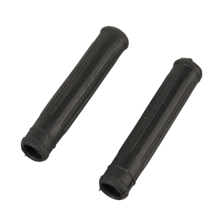 Rubberen grip voor rem en koppeling Zwart