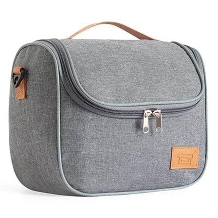 IC Lunchväska för Män Kvinnor Isolerad Lunchlåda Bärbar Mat