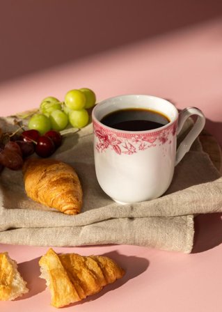 Magnor Fjord Rosa Sløyfe Krus 30cl