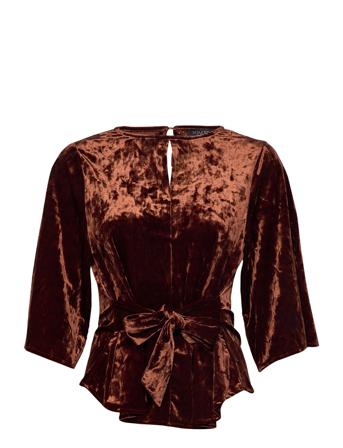 Slemi Top 1/2 Brown Soaked In Luxury