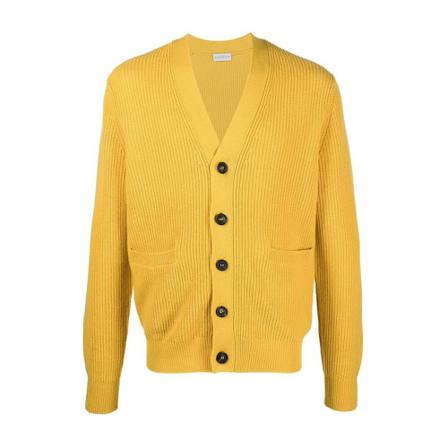 Ballantyne, Cardigans Geel, Heren, Maat:M