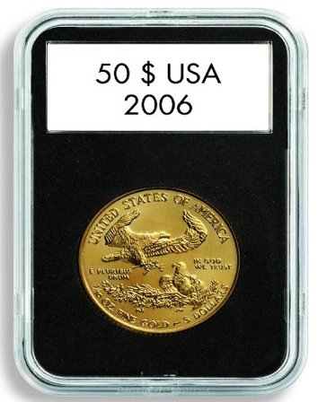 Møntkapsel QUICKSLAB 33 mm - Leuchtturm