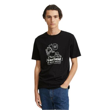 Wood Wood T-shirt svart, Herr, Herr, Storlek: M